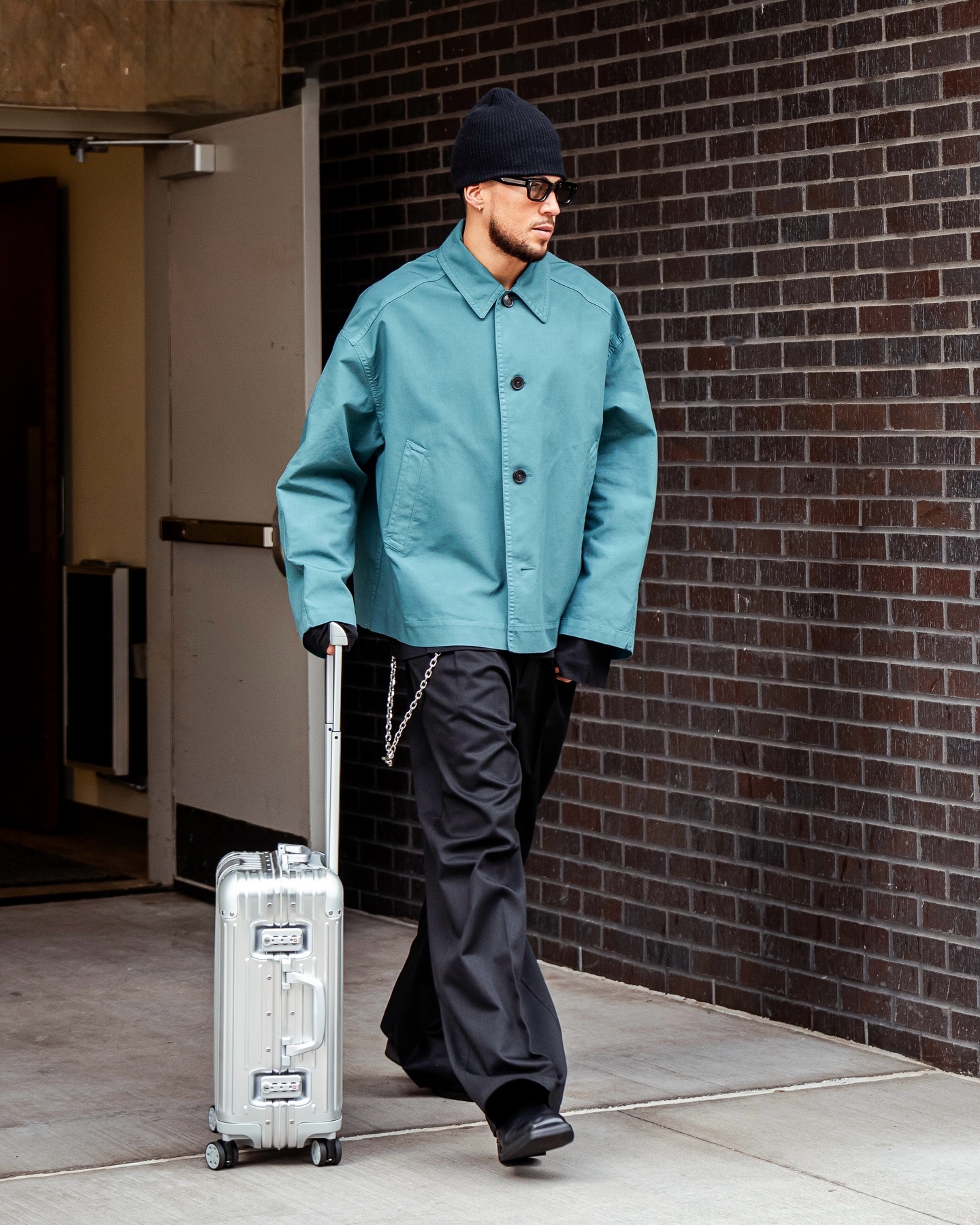 Devin Booker DRIES VAN NOTEN_Robinson Cotton-Twill Coat – Looks
